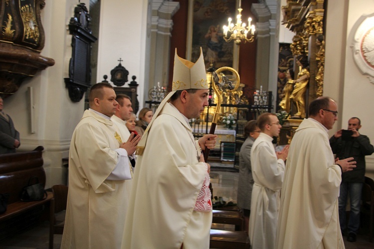 Święcenia diakonatu w katedrze łowickiej