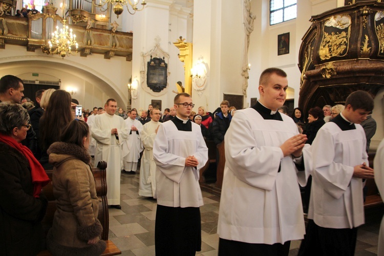 Święcenia diakonatu w katedrze łowickiej