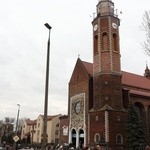Poświęcenie wieży kościoła w Prokocimiu