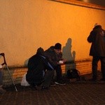 Zupa dla bezdomnych w Słupsku