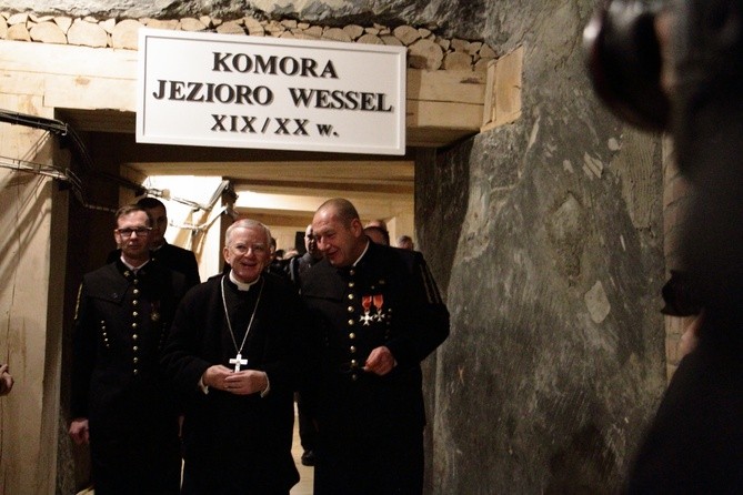 Poświęcenie komory Jezioro Wessel oraz Barbórka 2017 w Wieliczce