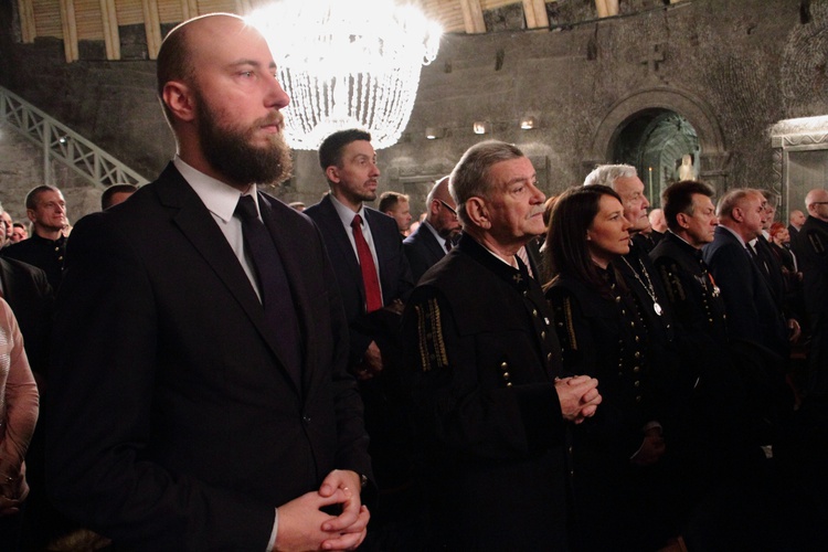 Poświęcenie komory Jezioro Wessel oraz Barbórka 2017 w Wieliczce