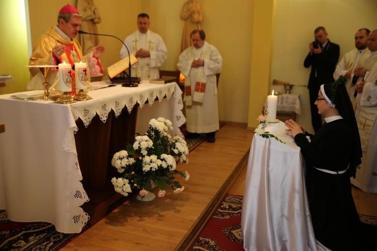 Śluby zakonne u franciszkanek 