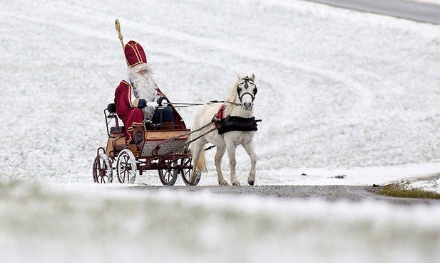 Święty biskup Mikołaj w drodze.
1.12.2017 Niemcy