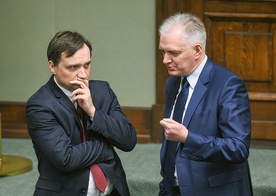 Zbigniew Ziobro i Jarosław Gowin są kojarzeni z dwoma skrzydłami obozu władzy.