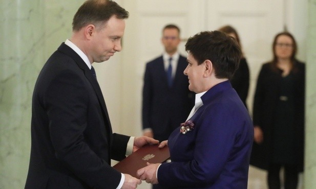 Prezydent przyjął dymisję rządu Beaty Szydło i zlecił misję tworzenia rządu Mateuszowi Morawieckiemu