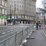 Przebudowana ulica Basztowa w Krakowie