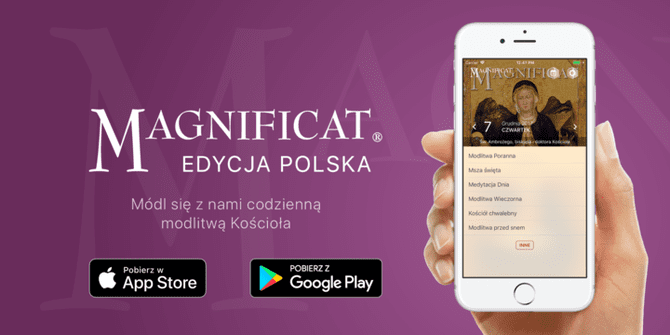 Polska aplikacja "Magnificat" - już dostępna