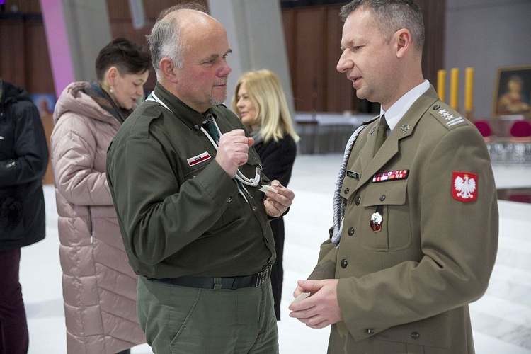 Opłatek w Świątyni Opatrzności Bożej