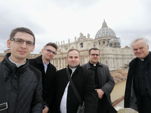 Wyjazd doktorantów do Rzymu