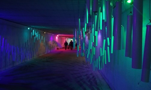Tunel łączy ulice Mielęckiego z Wojewódzką