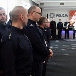 Poświęcenie pojazdów i opłatek gdańskich policjantów