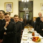 Spotkanie wigilijne w Wyższym Seminarium Duchownym Archidiecezji Krakowskiej