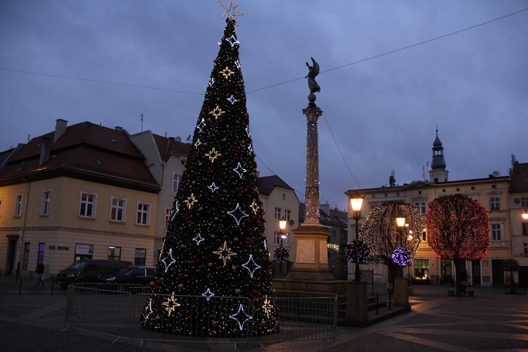 Wigilia na oleśnickim rynku