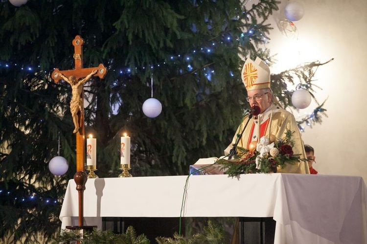 Pasterka w kościele Trójcy Świętej