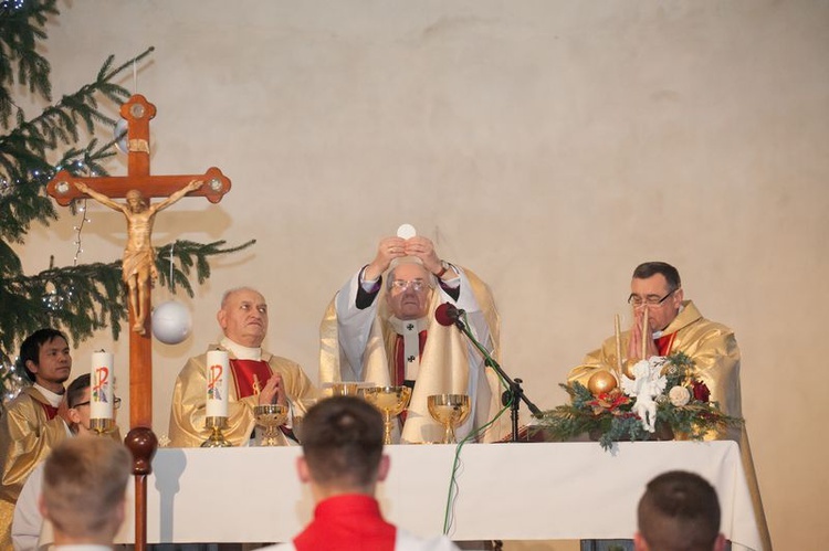 Pasterka w kościele Trójcy Świętej