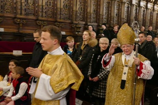 Boże Narodzenie w katedrze wawelskiej 2017 r.