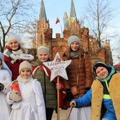 Kolędnicy misyjni z parafii w Złakowie