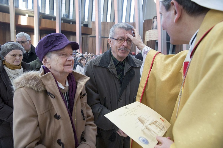 Jubileusze małżeńskie w Świątyni Opatrzności Bożej