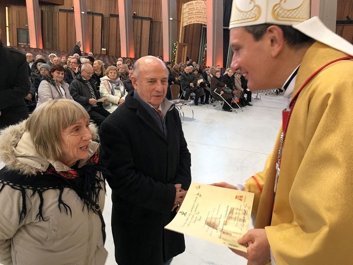 Jubileusze małżeńskie w Świątyni Opatrzności Bożej