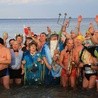 Kąpiele w zimowym Bałtyku cieszą się niesłabnącą popularnością  