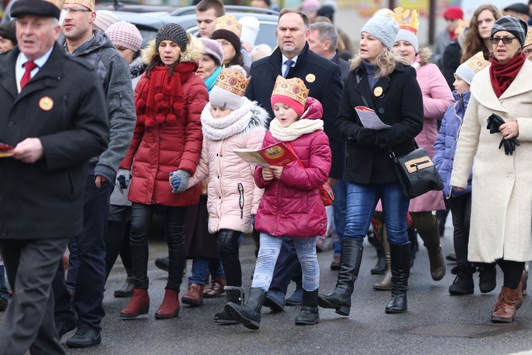 Orszak Trzech Króli w Sandomierzu 