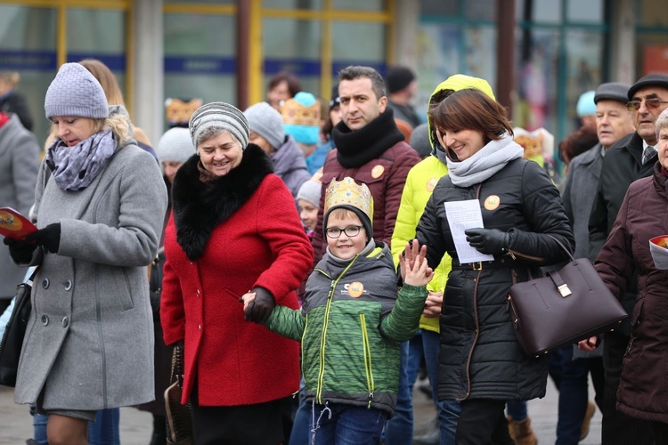 Orszak Trzech Króli w Sandomierzu 