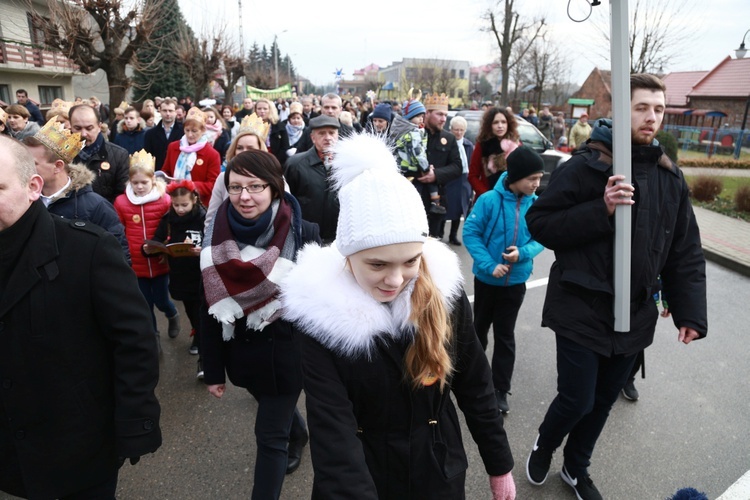 Żabno - Orszak Trzech Króli 2018