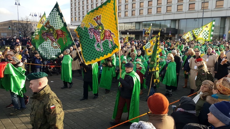 Warszawski pokłon mędrców w obiektywie Witolda Paraniaka