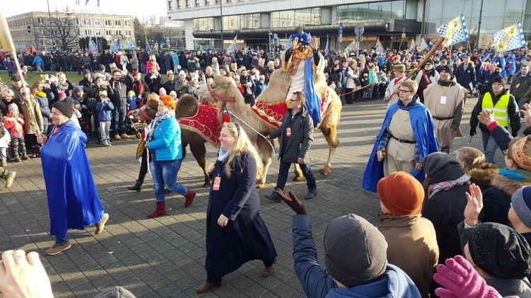 Warszawski pokłon mędrców w obiektywie Witolda Paraniaka