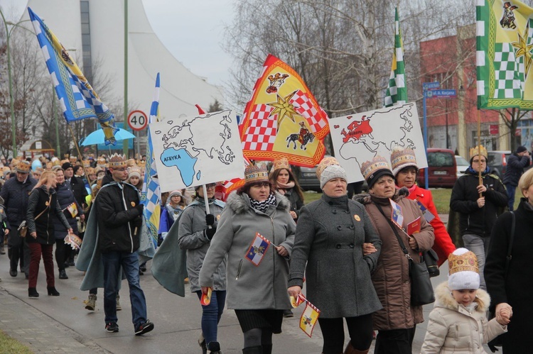 Mielec - Orszak Trzech Króli 2018