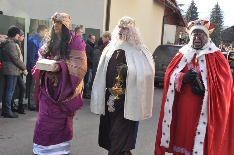 Łącko - Orszak Trzech Króli 2018