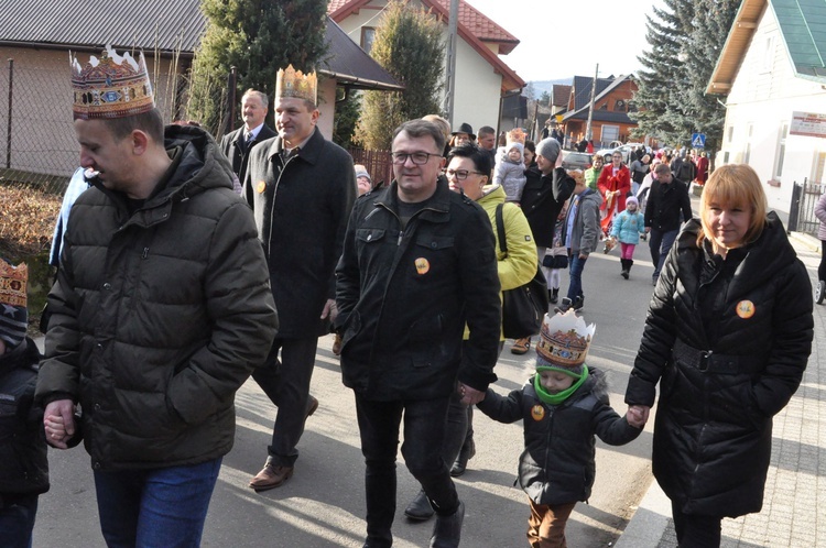 Łącko - Orszak Trzech Króli 2018