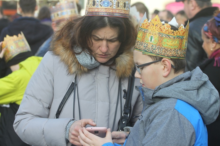 Tłumy na rynku