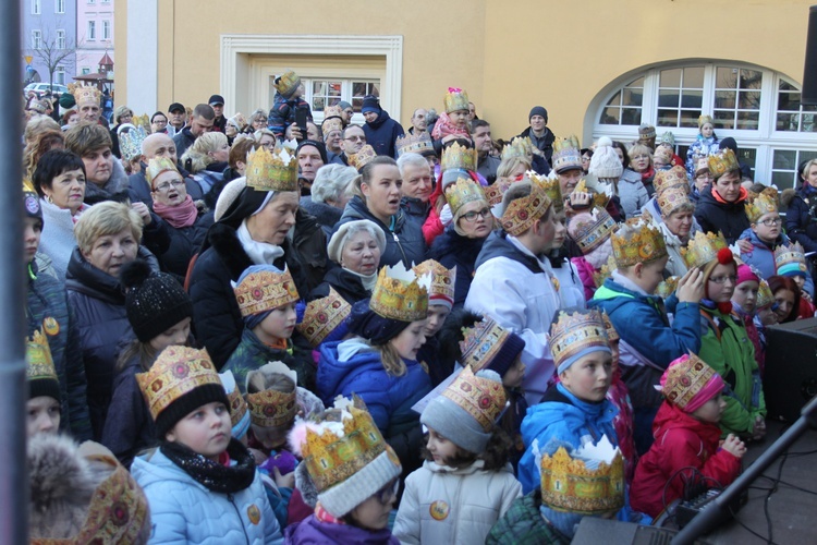 Tłumy na rynku