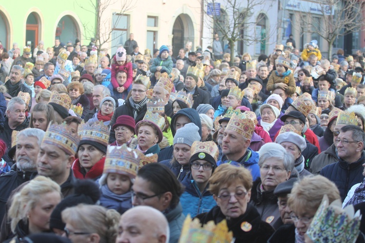 Tłumy na rynku