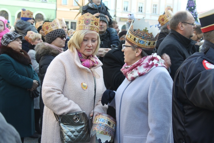 Tłumy na rynku