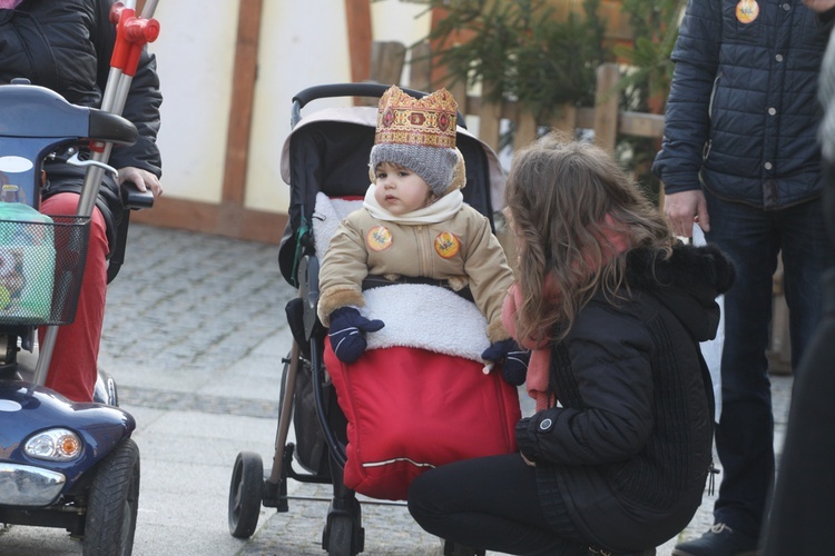 Tłumy na rynku