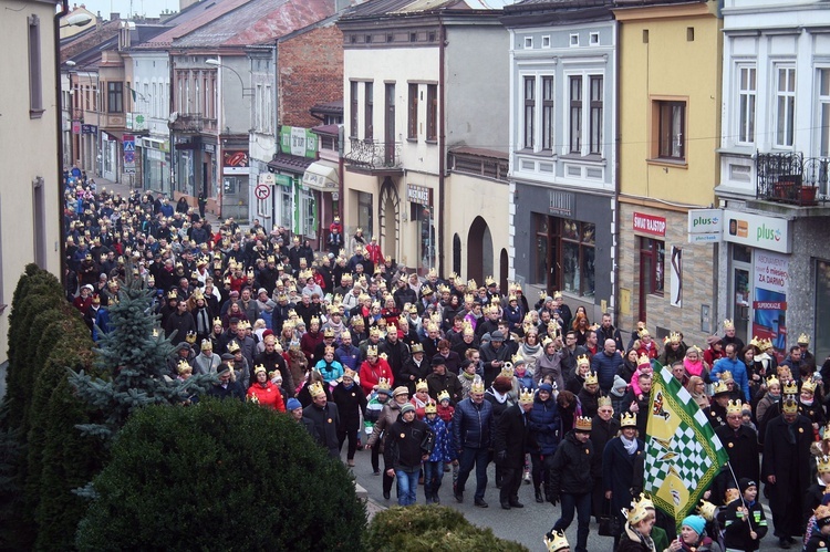 Brzesko - Orszak Trzech Króli 2018