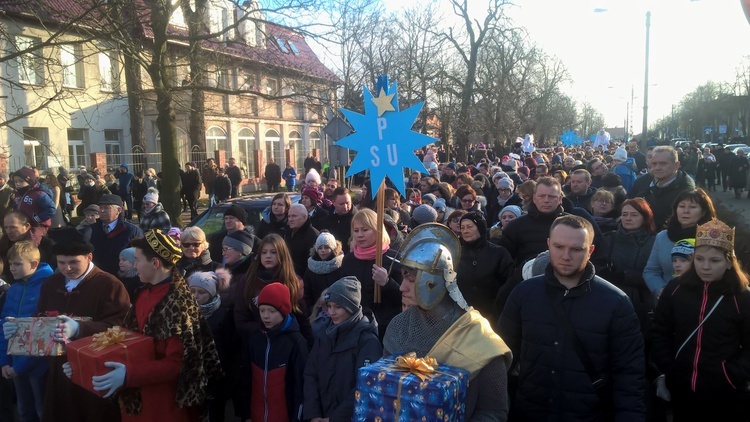 Orszak Trzech Króli w Łęczycy