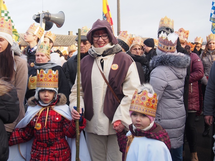 Skępe. Orszak Trzech Króli