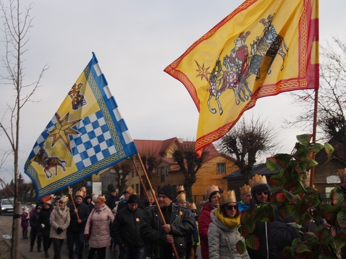 Skępe. Orszak Trzech Króli