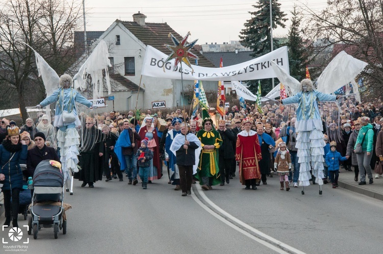 Orszak Trzech Króli w Brzegu Dolnym