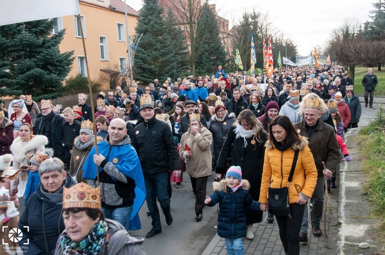 Orszak Trzech Króli w Brzegu Dolnym