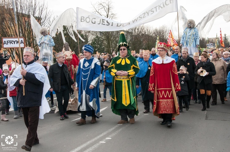 Orszak Trzech Króli w Brzegu Dolnym