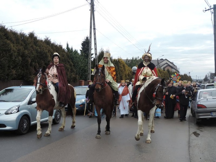 Borzęcin - Orszak Trzech Króli 2018