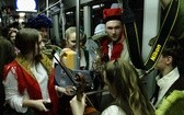 Kolędowanie z abp. Jędraszewskim w tramwaju MPK