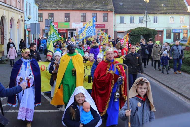 Orszak Trzech Króli drugi raz w Drezdenku 