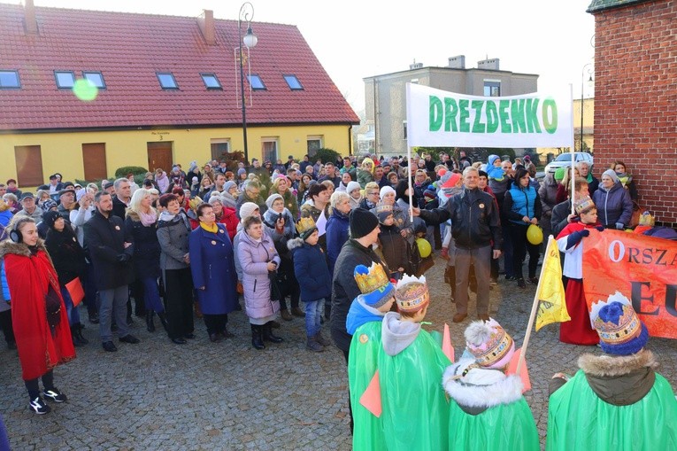 Orszak Trzech Króli drugi raz w Drezdenku 