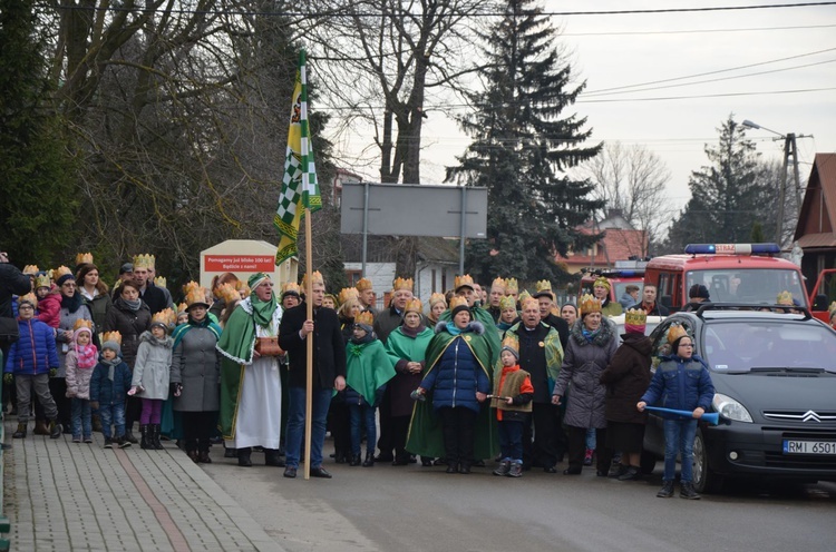 Orszak Trzech Króli w Gawłuszowicach 